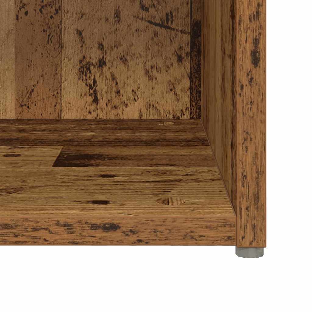 vidaXL Tv-meubel 37x35x37 cm bewerkt hout wit