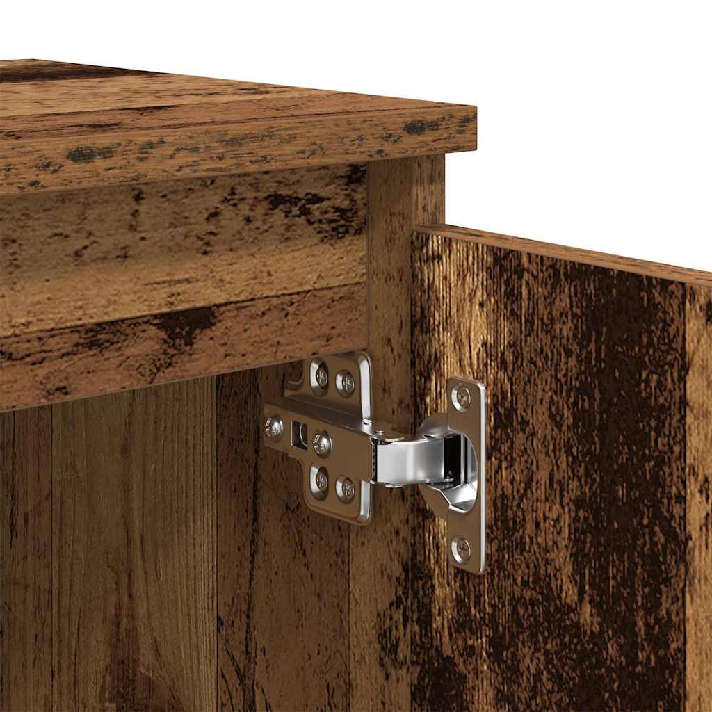 vidaXL Nightstand with Solid Wood Legs 40x30x50 cm White