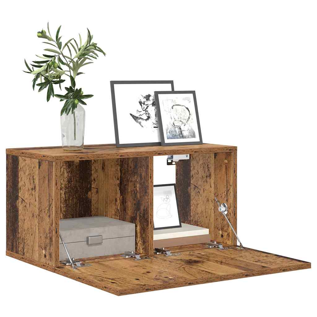 vidaXL Tv-hangmeubel 60x30x30 cm wit