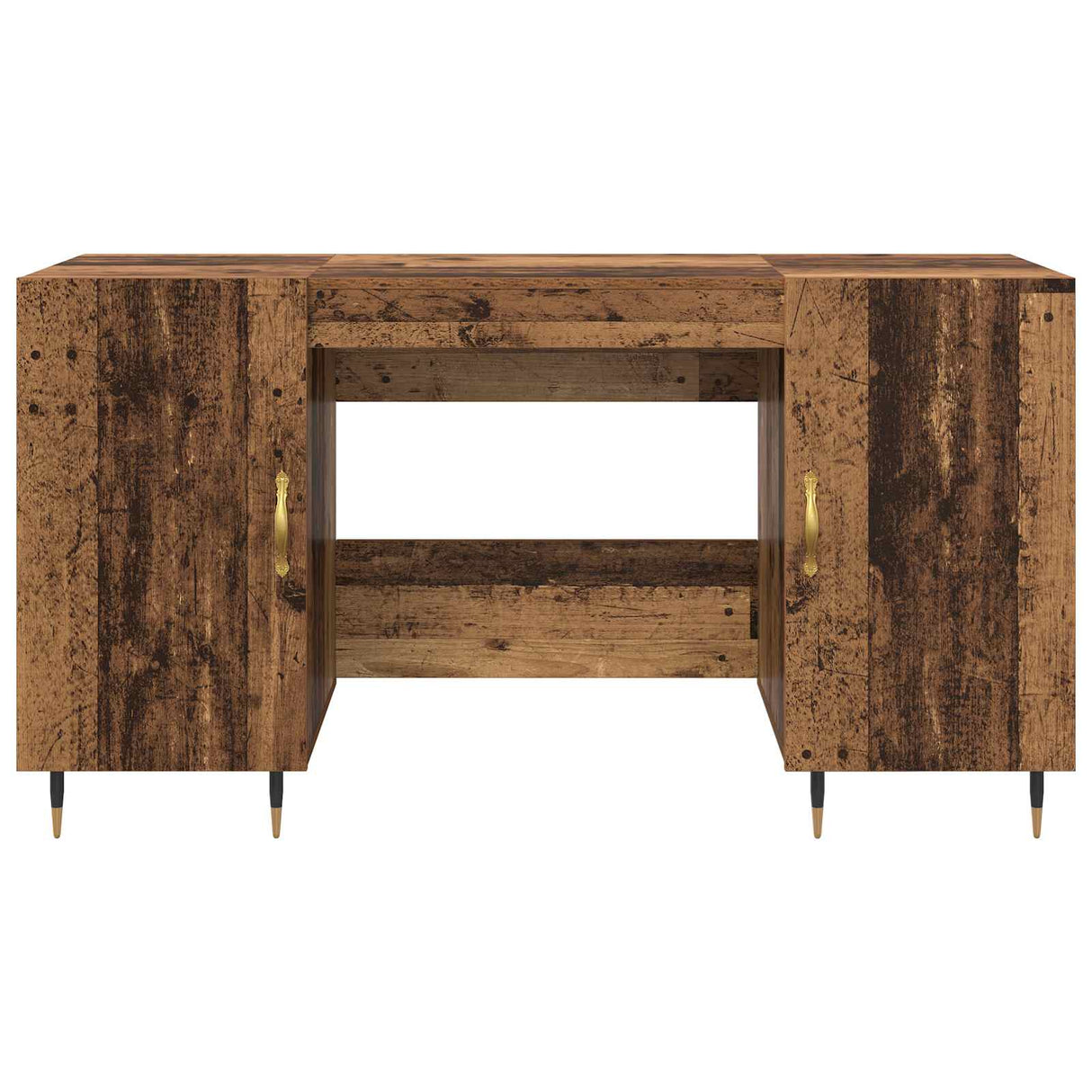 vidaXL Desk 140x50x75 cm engineered wood white