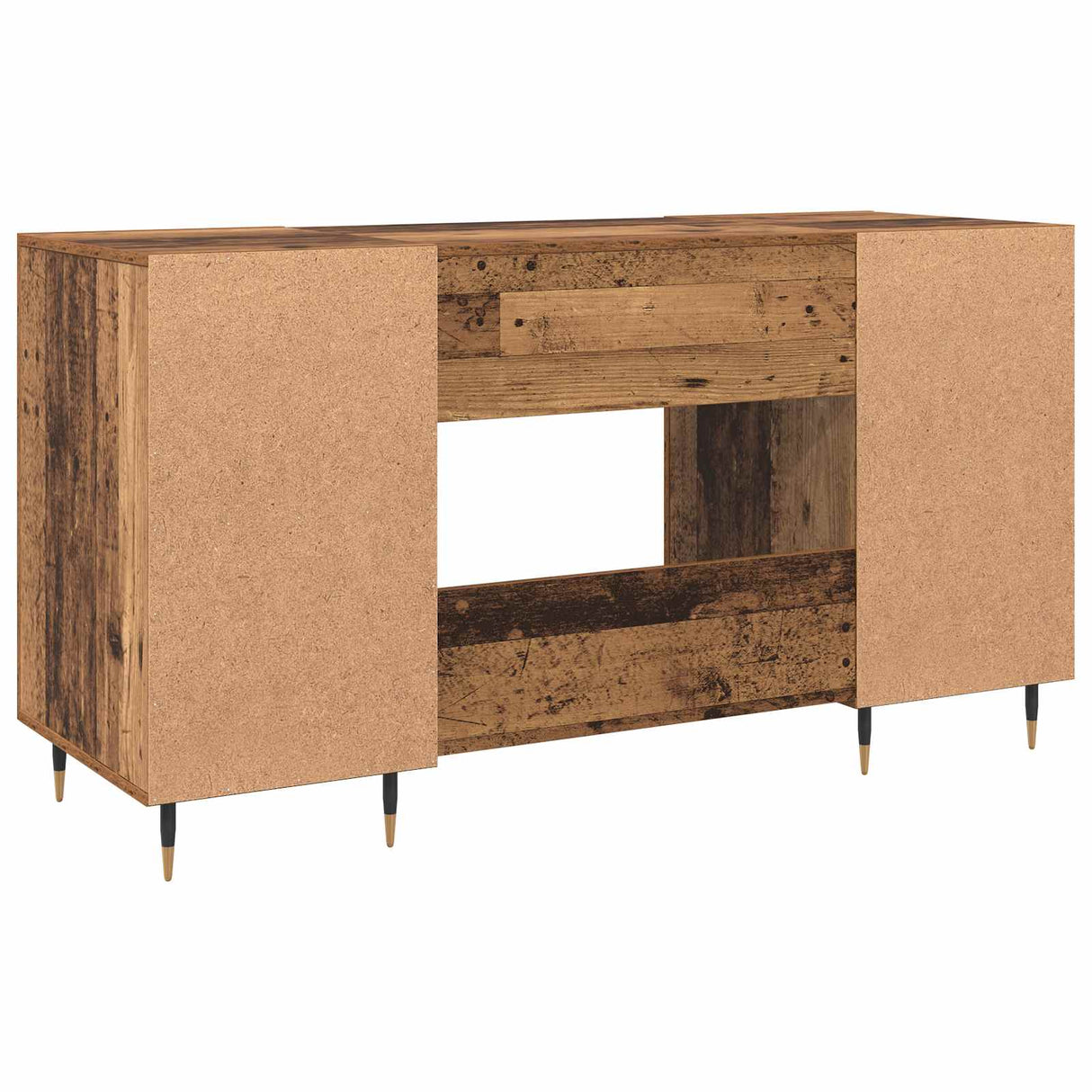 vidaXL Desk 140x50x75 cm engineered wood white