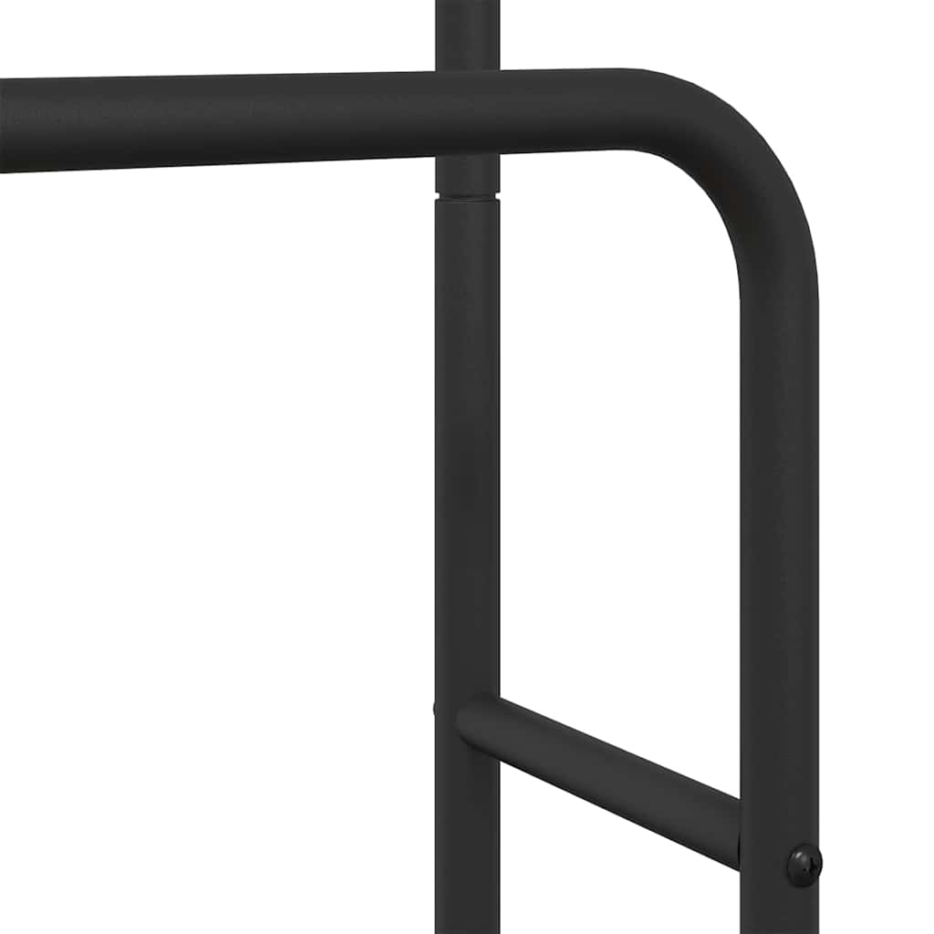 vidaXL Kledingrek met plank Oudhout 90 x 30 x 100,5 cm Bewerkt hout