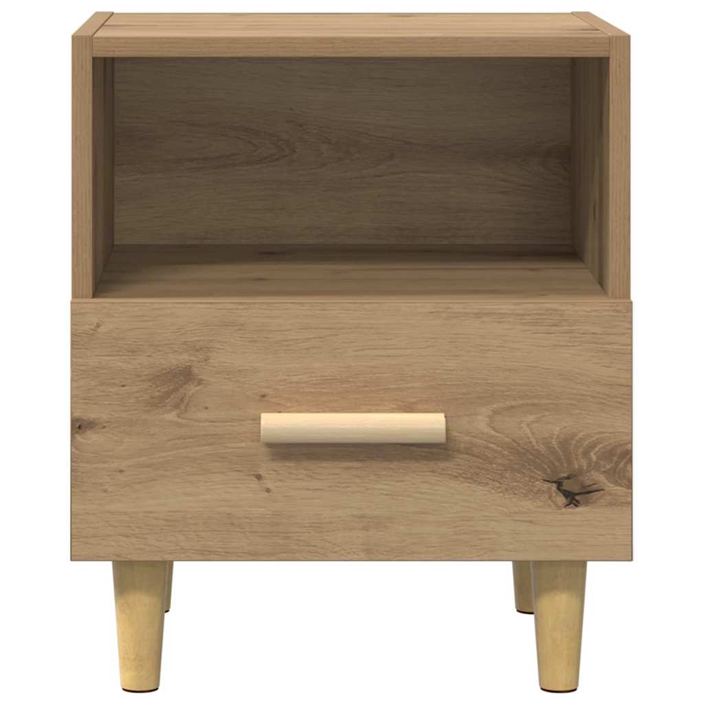 vidaXL Bedside Cabinet 40x35x47 cm White