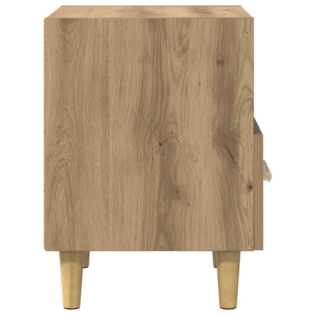 vidaXL Bedside Cabinet 40x35x47 cm White
