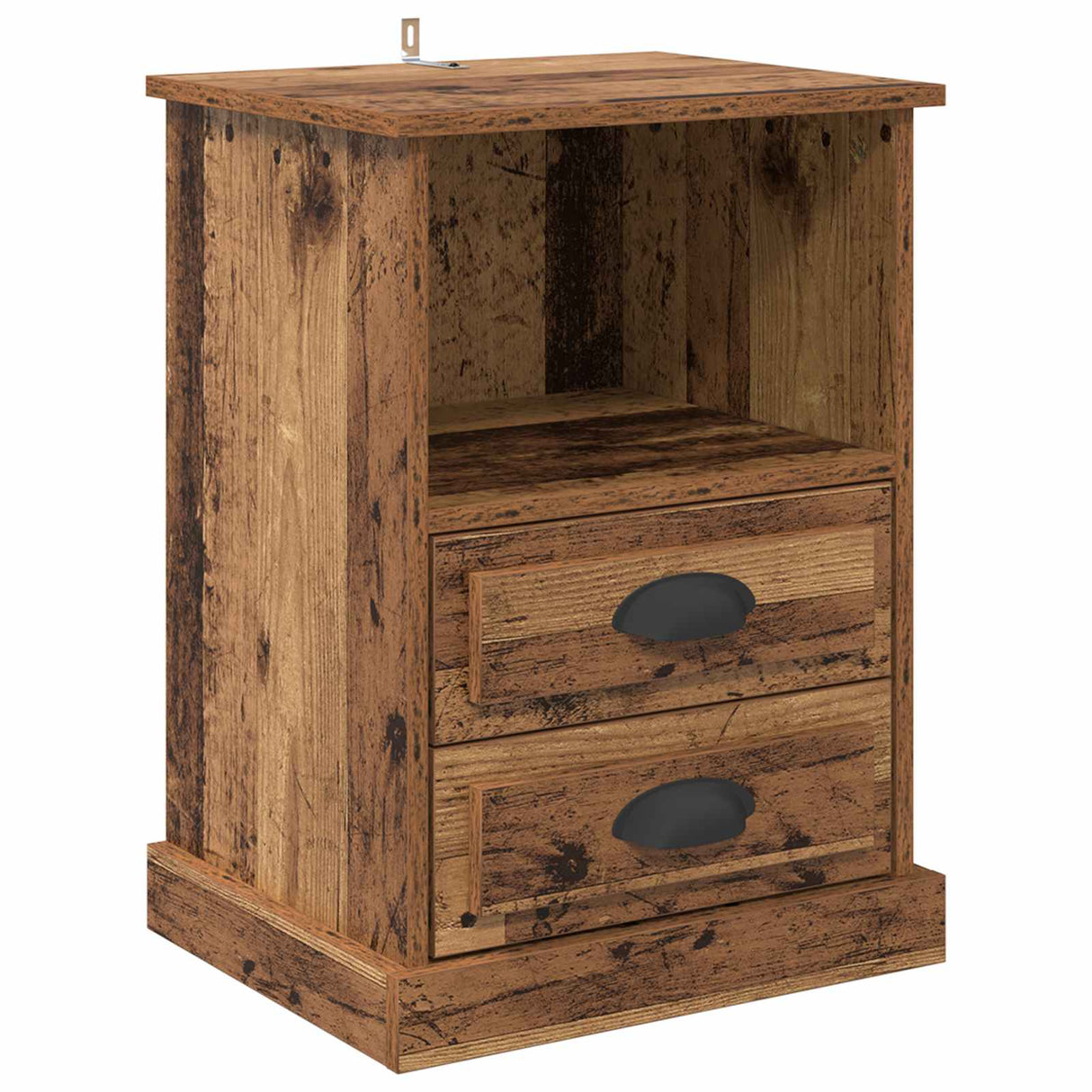 vidaXL Nightstand 43x36x60 cm white