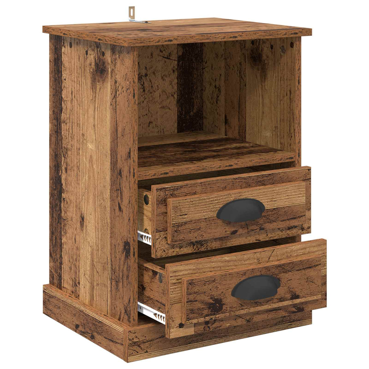 vidaXL Nightstand 43x36x60 cm white