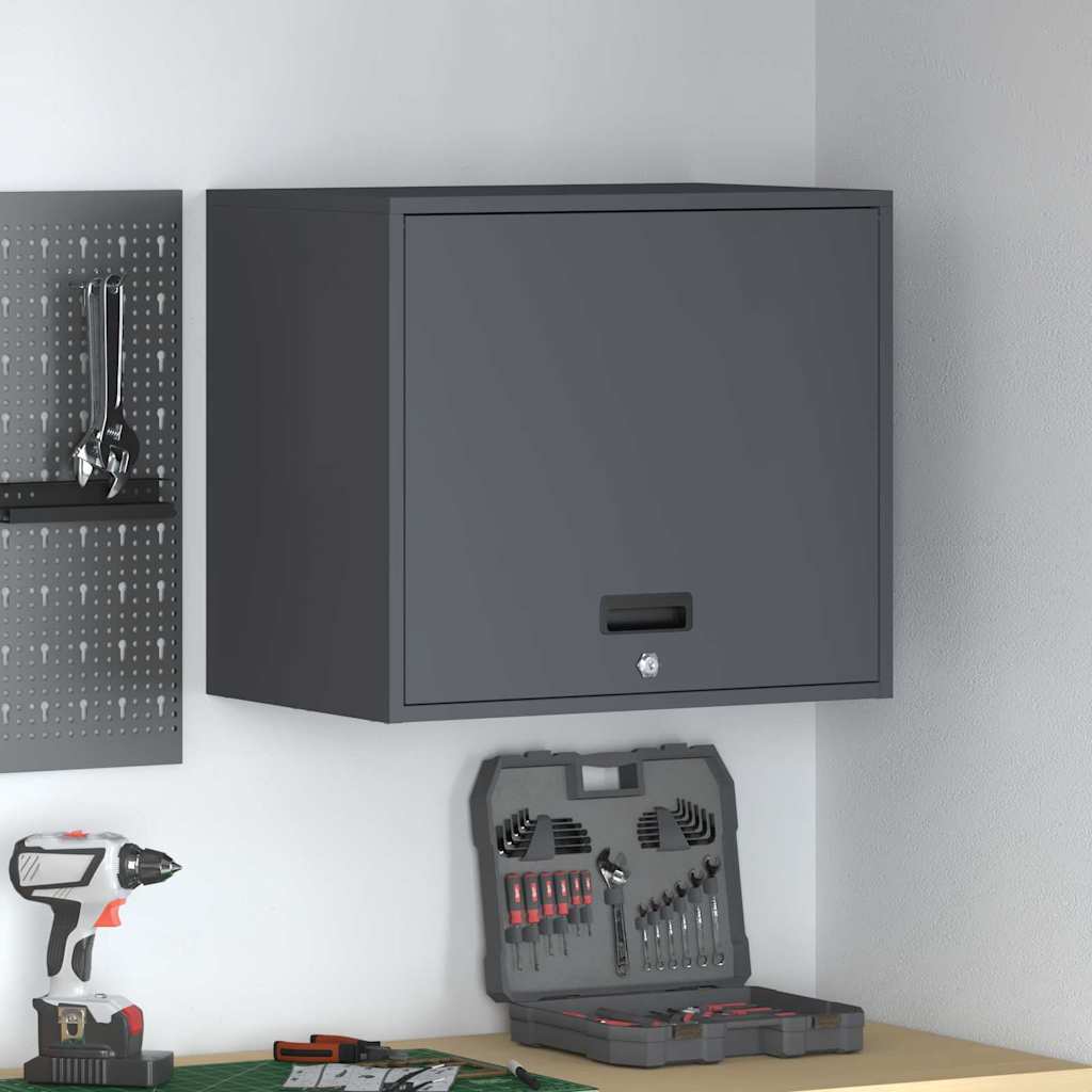 vidaXL Zwart 90 x 40 x 53 cm Poedergecoat staal