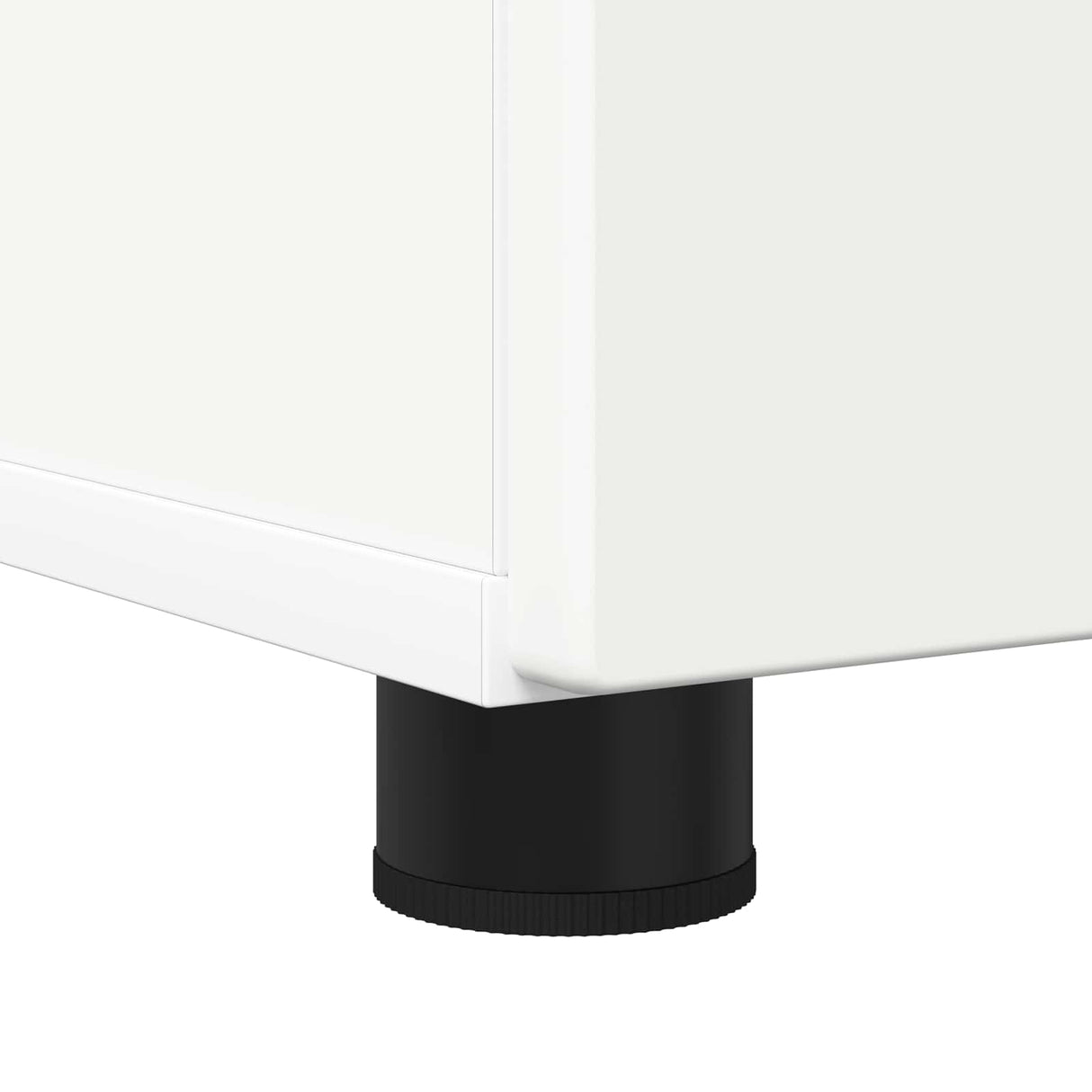 vidaXL Bathroom Cabinet with Drawer White 30x35x80 cm Engineered Wood & Metal
