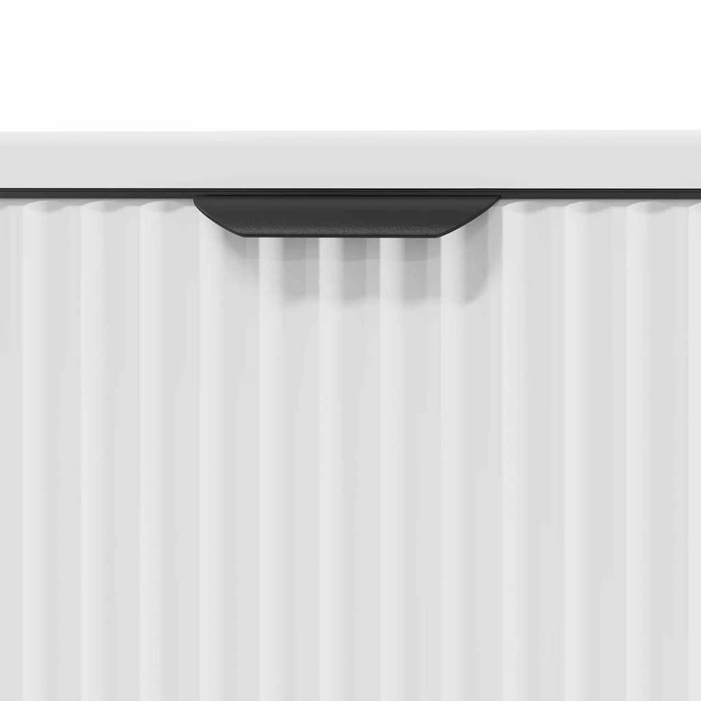 vidaXL Wastafel kabinet voor de badkamer Wit 60.5 x 33.5 x 61 cm