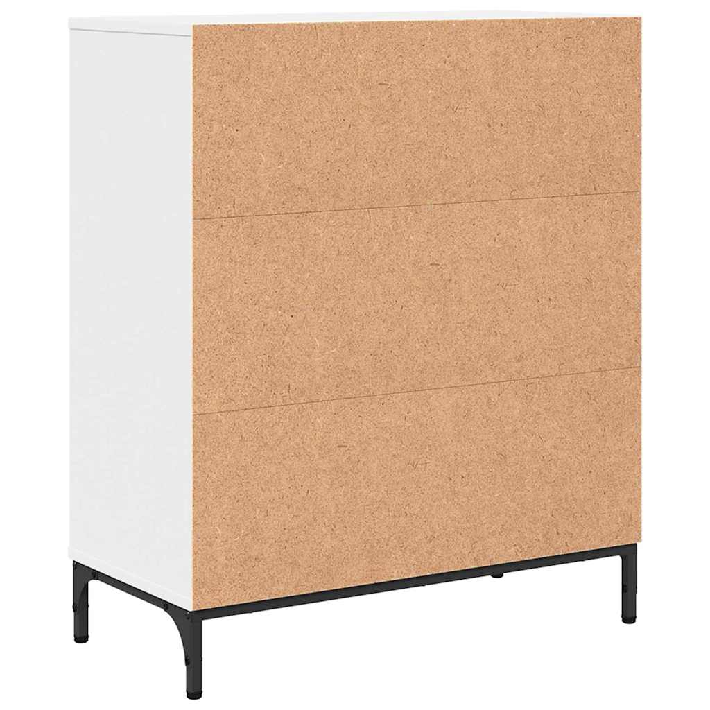 vidaXL Dressoir Wit 69,5 x 33 x 82 cm Bewerkt hout