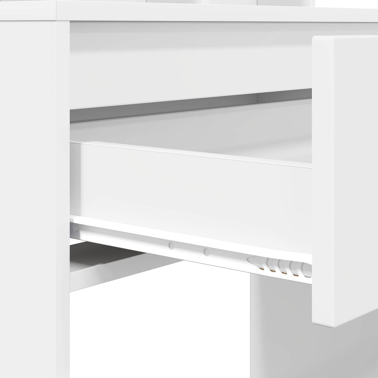 vidaXL Bedroom Dressing Tables White 80 x 39.6 x 135 cm Engineered Wood