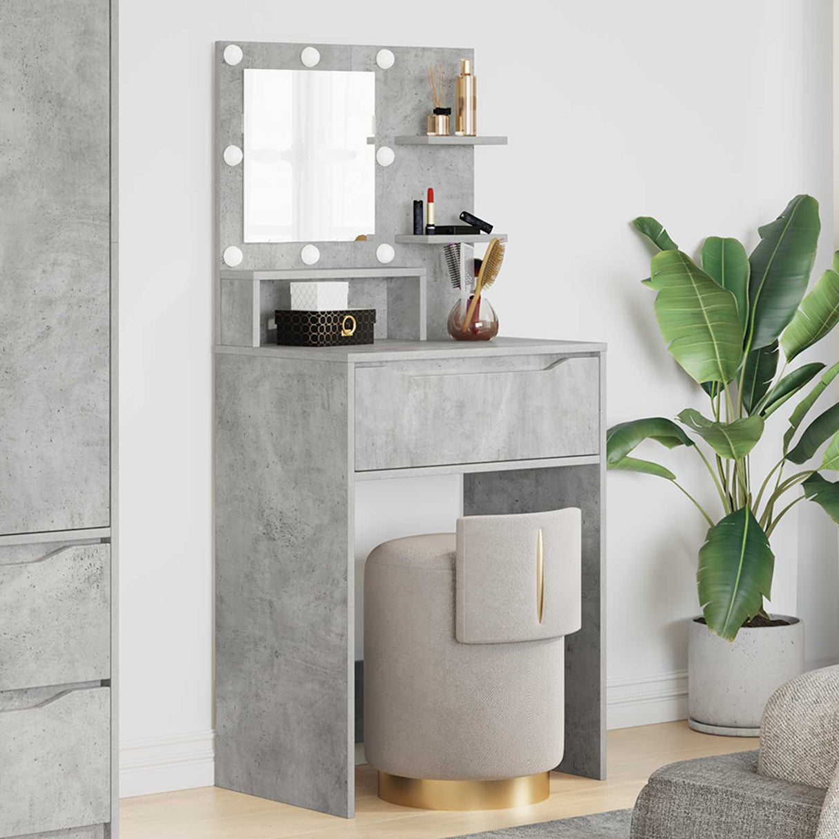 vidaXL Slaapkamer Toilet Tafels Wit 80 x 39,6 x 135 cm Bewerkt hout