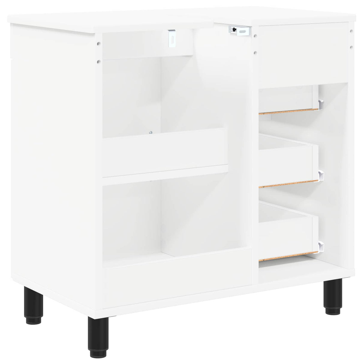 vidaXL Bathroom Vanity Unit White 60 x 35 x 60 cm Engineered Wood