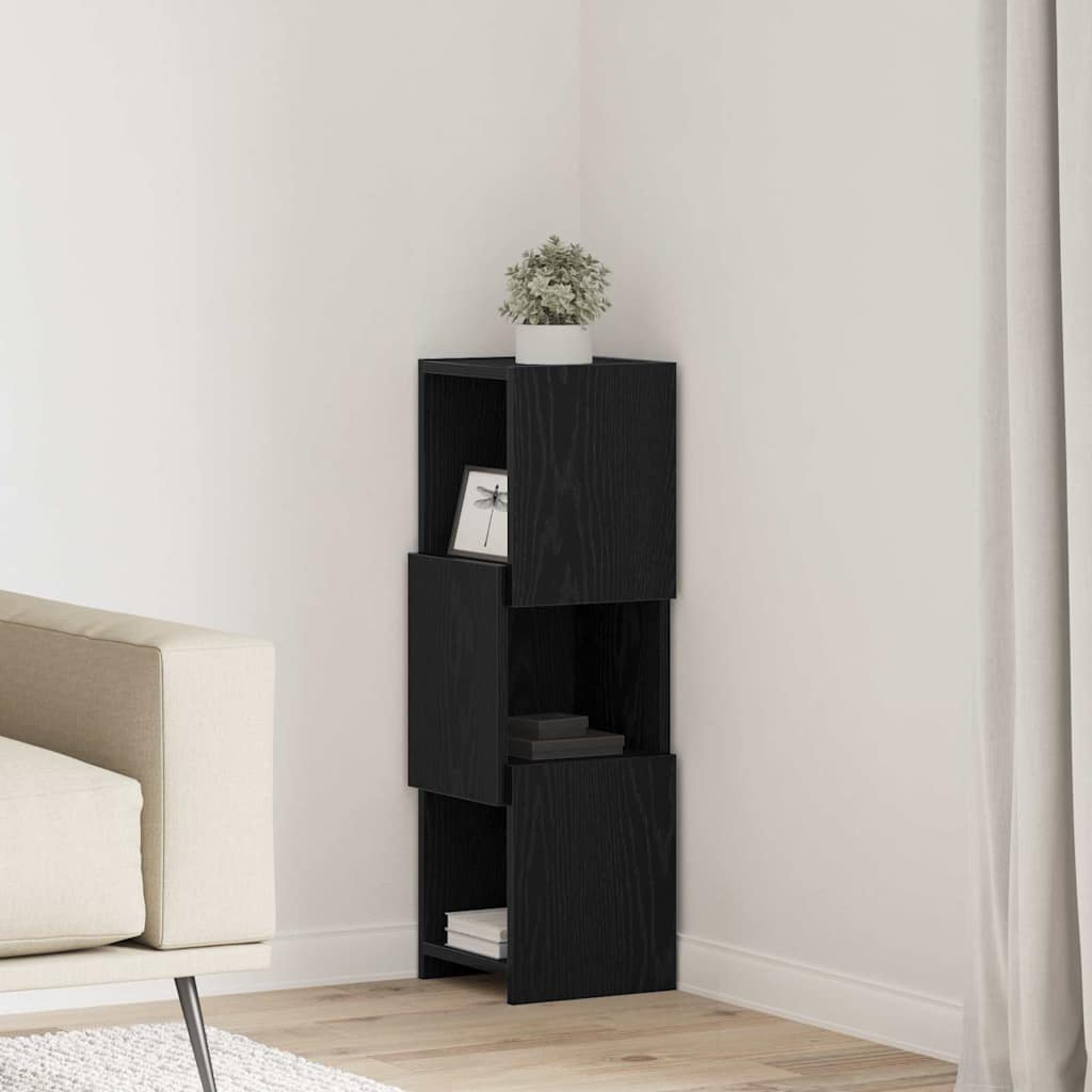 vidaXL Hoekkast 25,5x25x102cm Bewerkt hout