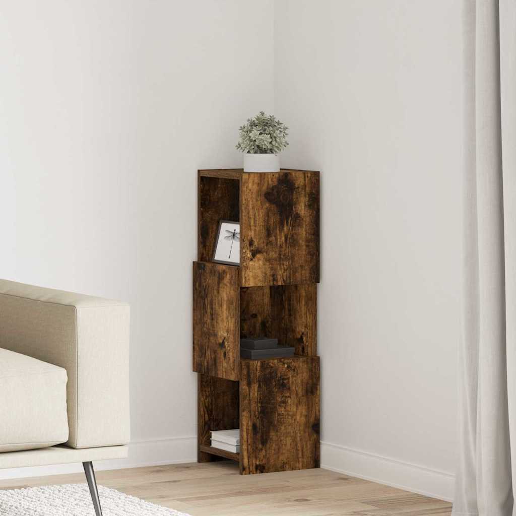 vidaXL Hoekkast 25,5x25x102cm Bewerkt hout
