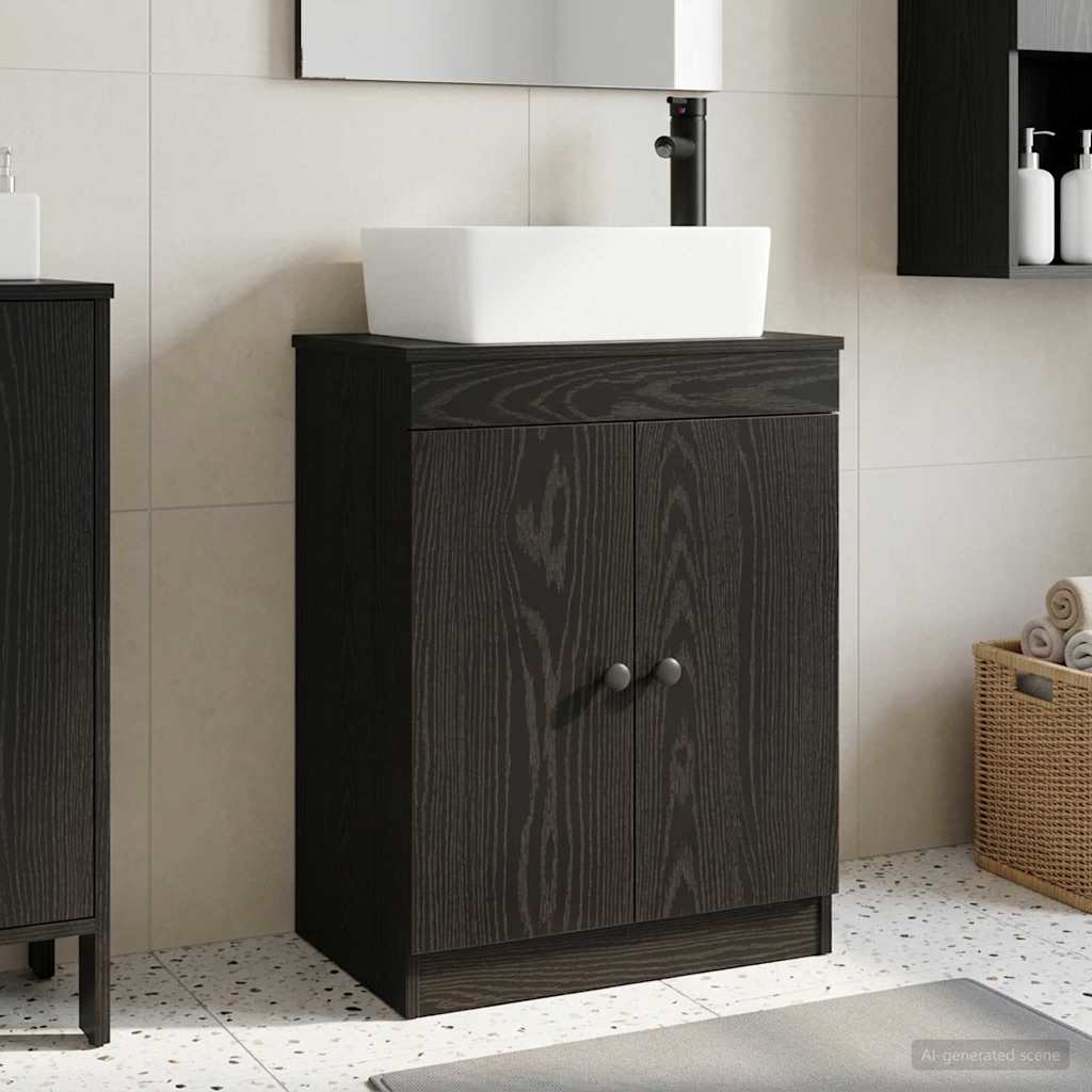 vidaXL Bathroom Vanity with Sink White 54 x 35 x 83 cm Engineered wood