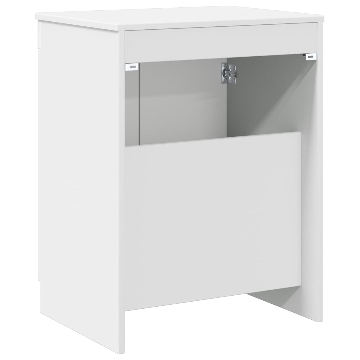 vidaXL Badkamerkast Wit 54 x 41 x 70 cm Bewerkt hout