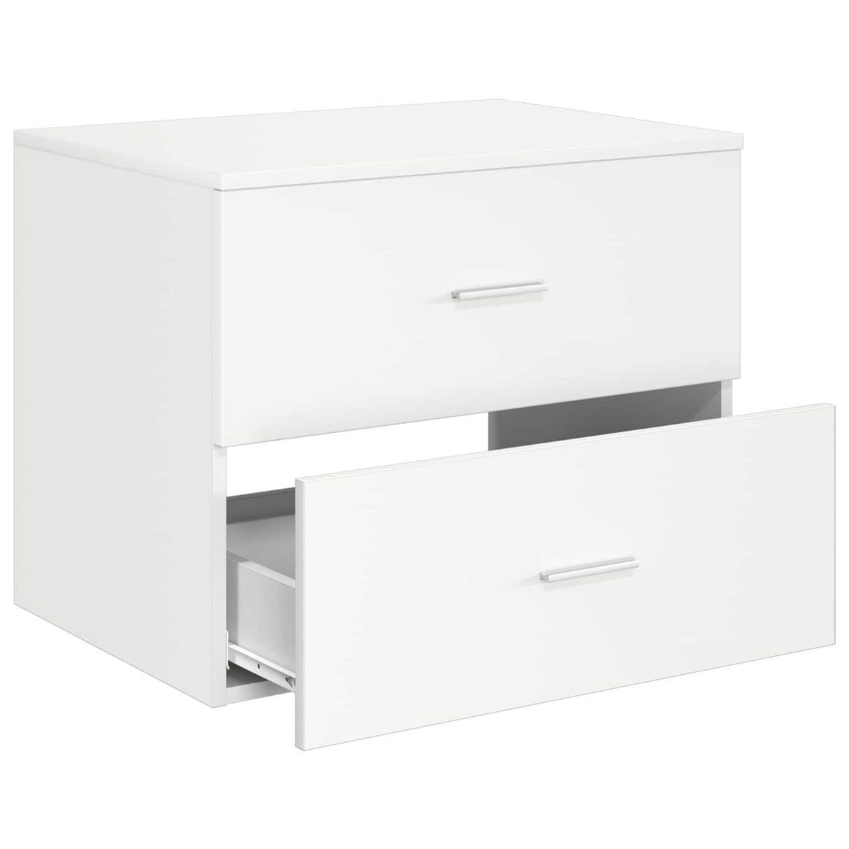 vidaXL Wall-Mounted Bathroom Cabinet White 62.5 x 44.5 x 50 cm