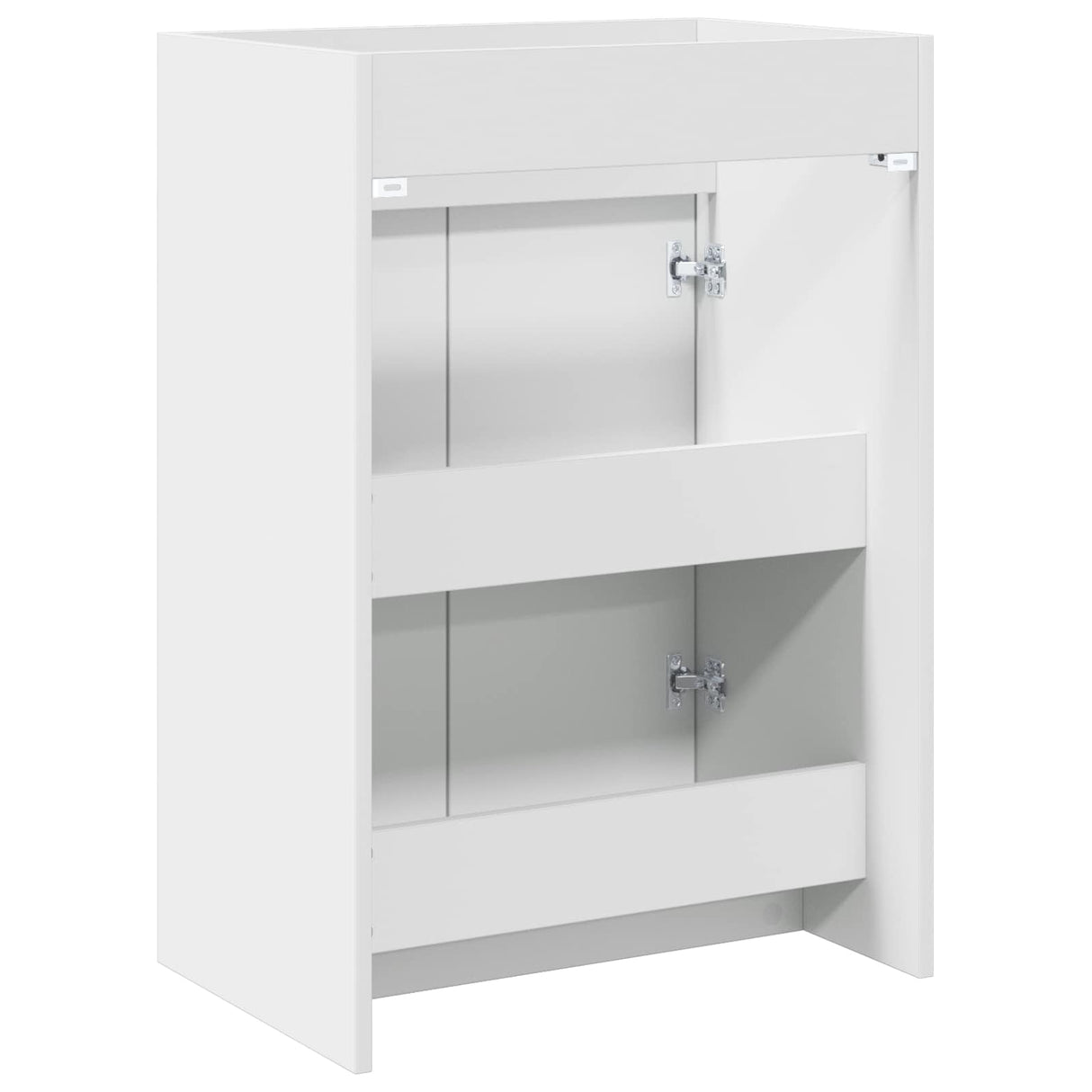 vidaXL Bathroom Under Sink Cabinet White 56 x 37.5 x 81 cm