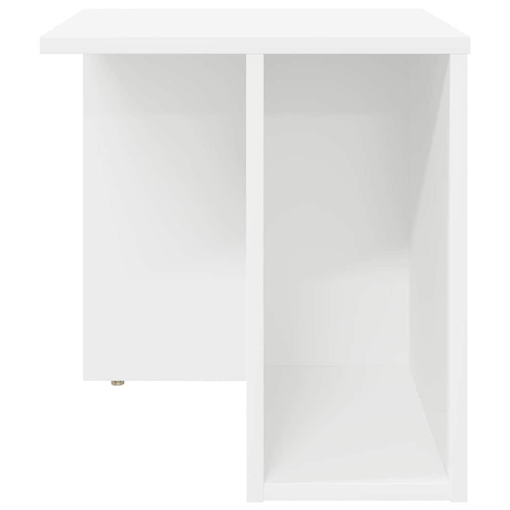 vidaXL Side Table White 37 x 32 x 40 cm Engineered Wood