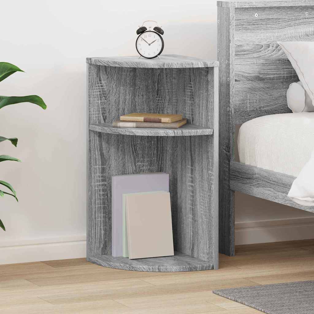 vidaXL Bijzettafel Wit 29,6 x 29,6 x 60 cm Bewerkt hout