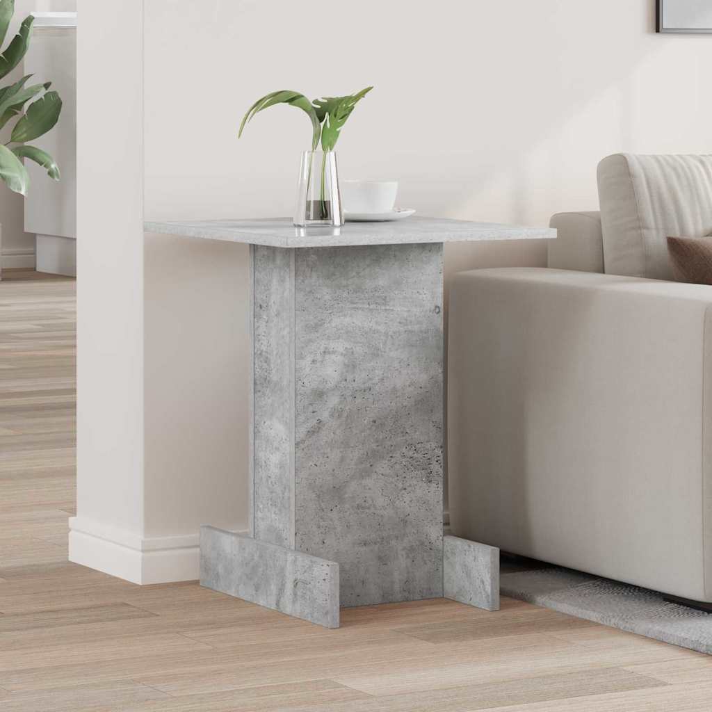 vidaXL Bijzettafel Wit 35,5 x 35 x 40 cm Bewerkt hout