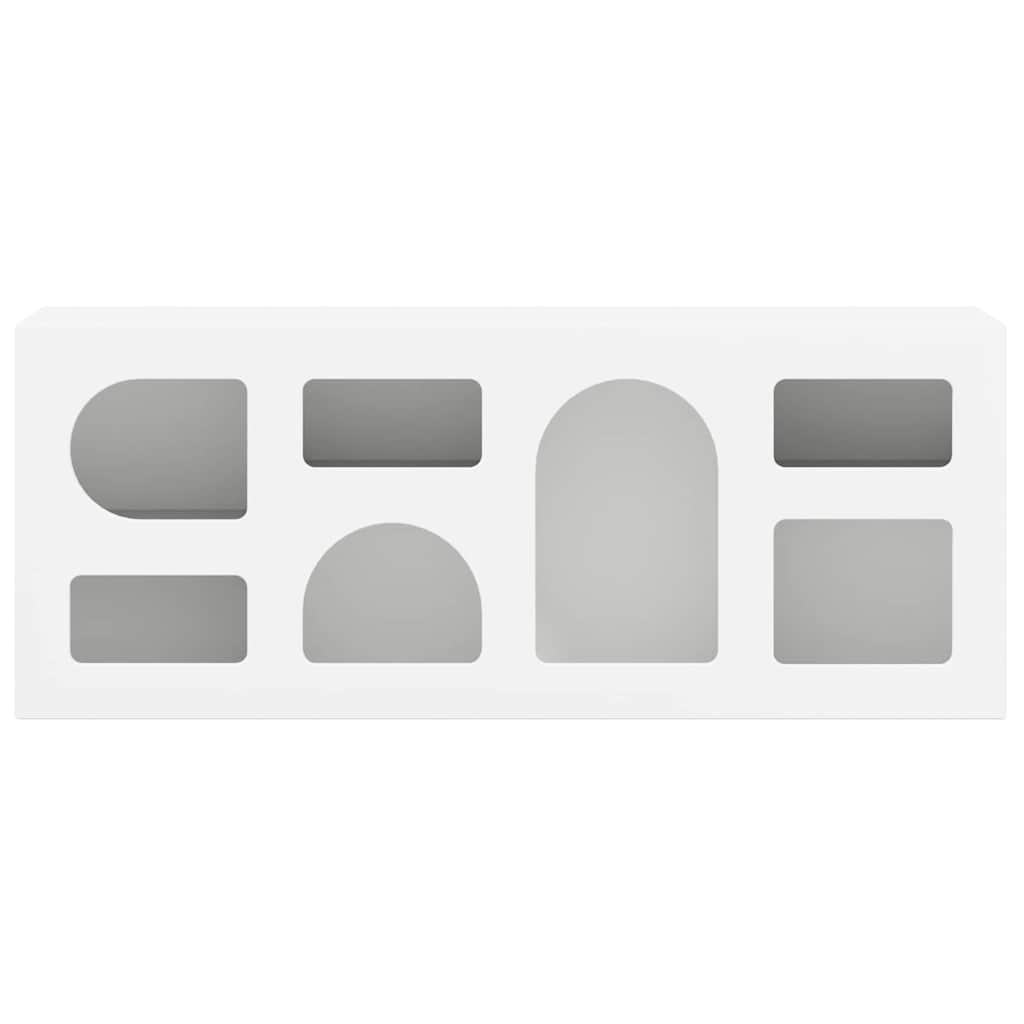 vidaXL TV Kast Wit 100 x 35 x 40 cm Bewerkt hout