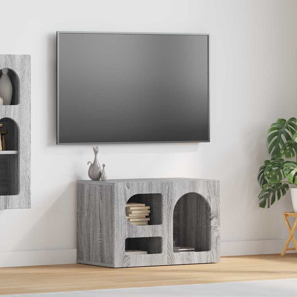 vidaXL TV Cabinet White 60 x 35 x 40 cm Engineered Wood