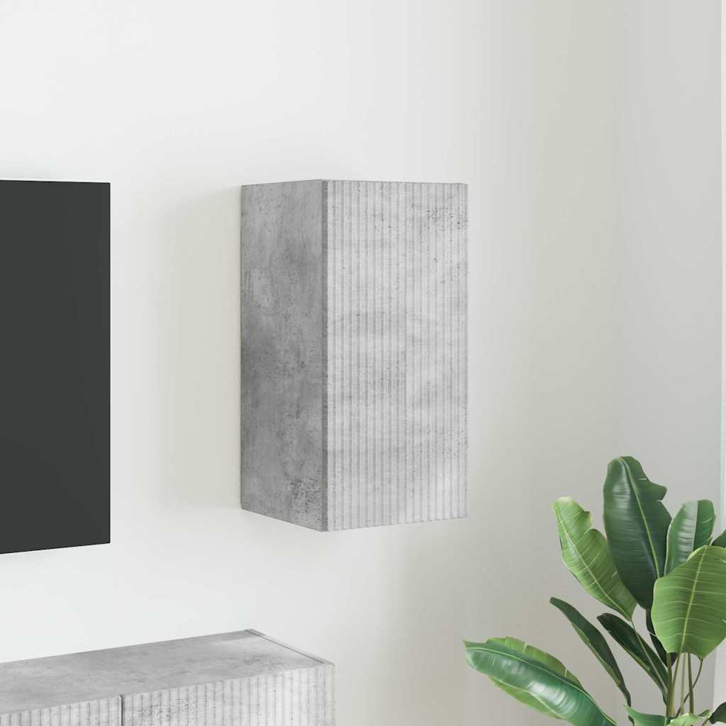 vidaXL TV Wandkast Wandgemonteerd Wit 30 x 31 x 40 cm Bewerkt hout