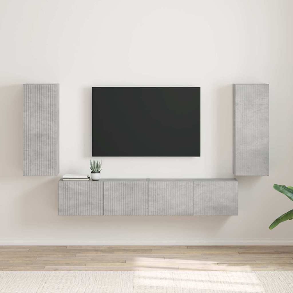 vidaXL TV Wandkast Wandgemonteerd Wit 30 x 31 x 40 cm Bewerkt hout