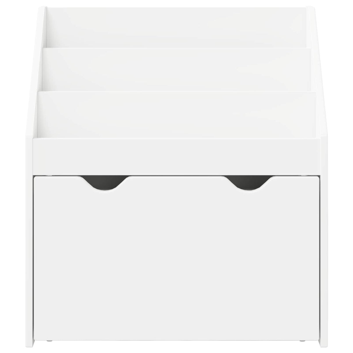 vidaXL Kinderboekenplank met lade Wit 60 x 29,5 x 69 cm Bewerkt hout
