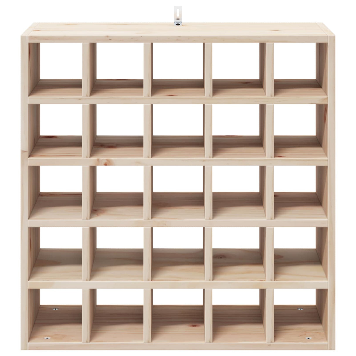 vidaXL Wijnkast 56x25x56 cm massief grenenhout