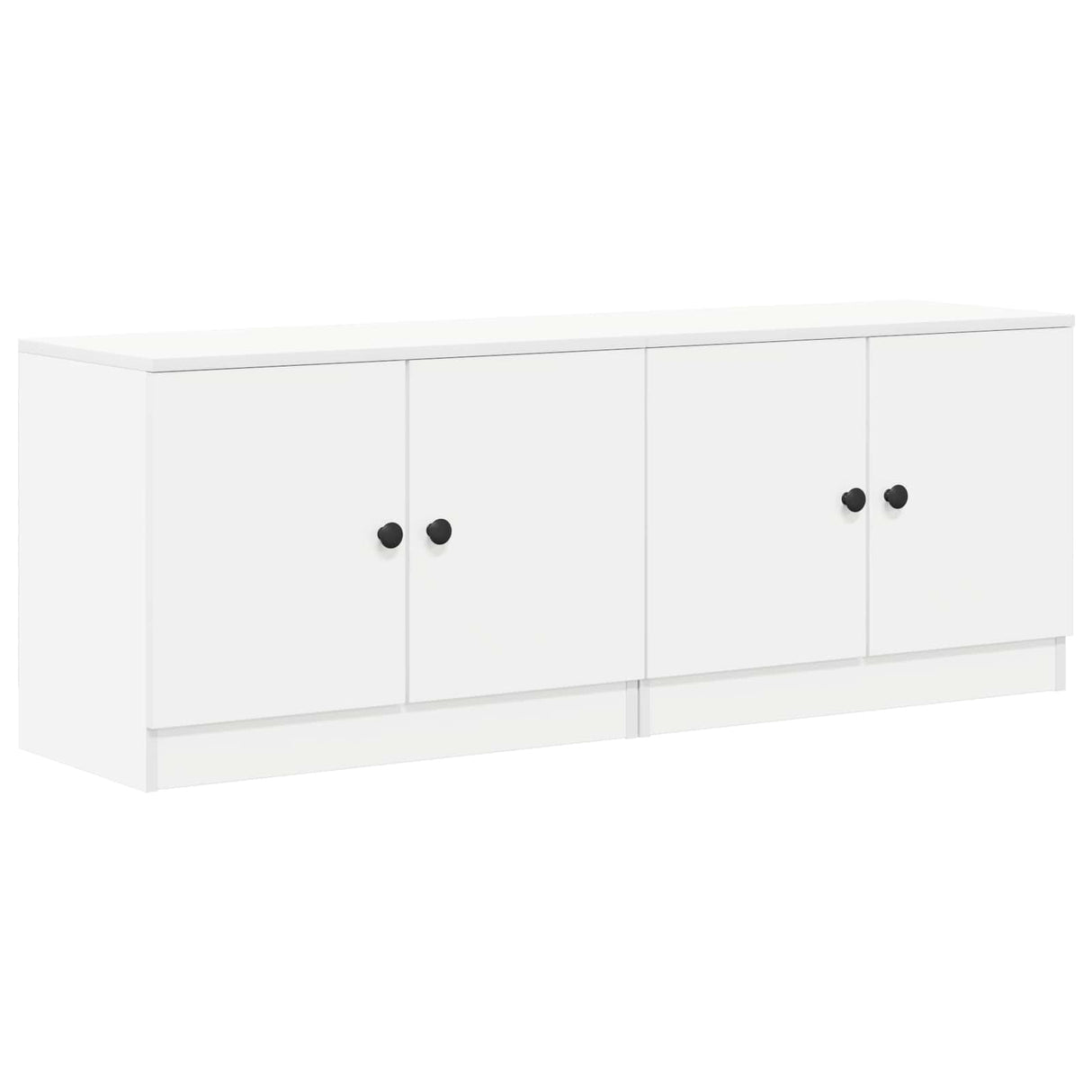 vidaXL Storage cabinet for loft bed 2 pcs White 66x35x48 cm Engineered wood