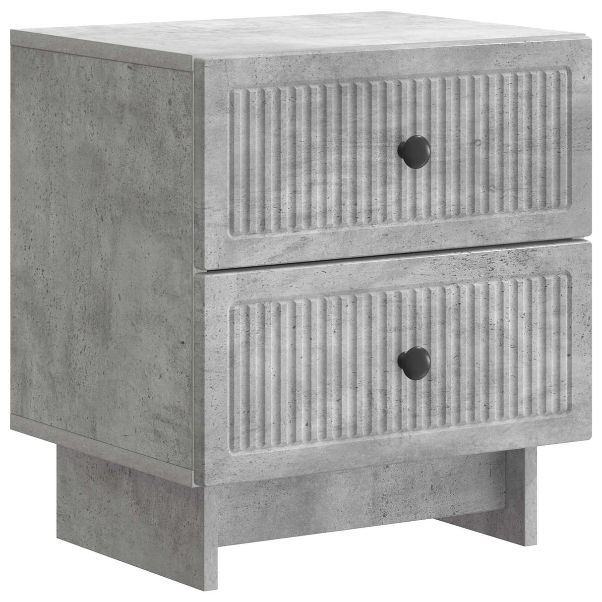 vidaXL Nightstand with Drawer White 43 x 34.5 x 47.5 cm Engineered Wood