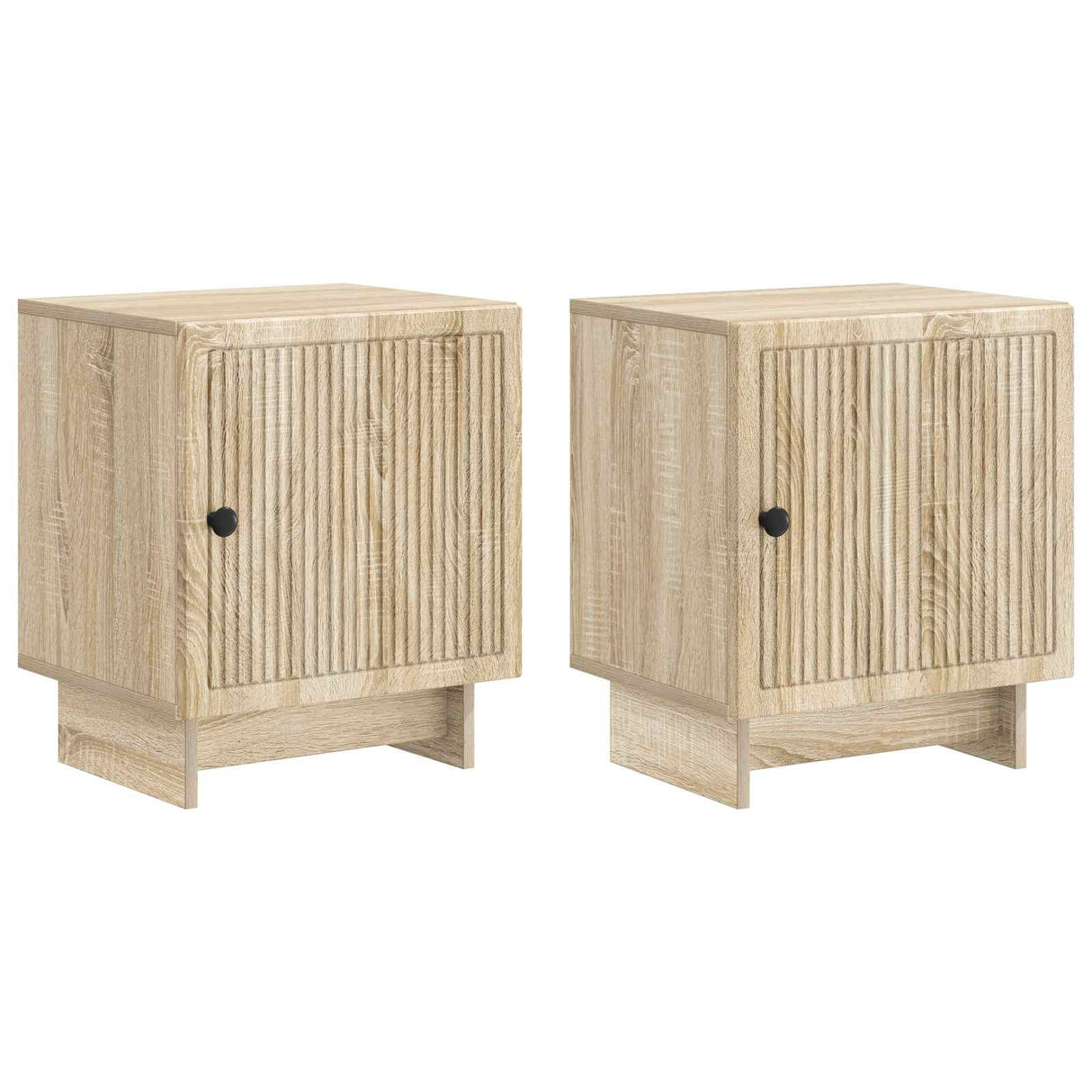 vidaXL Nachtkastje Wit 43 x 34,5 x 50 cm Bewerkt hout