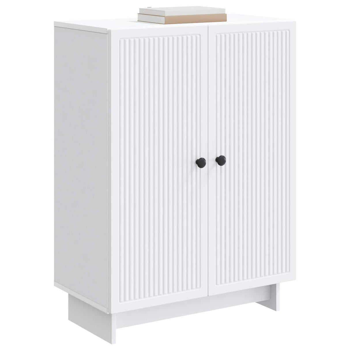 vidaXL Dressoir Wit 66 x 34,5 x 90 cm Bewerkt hout