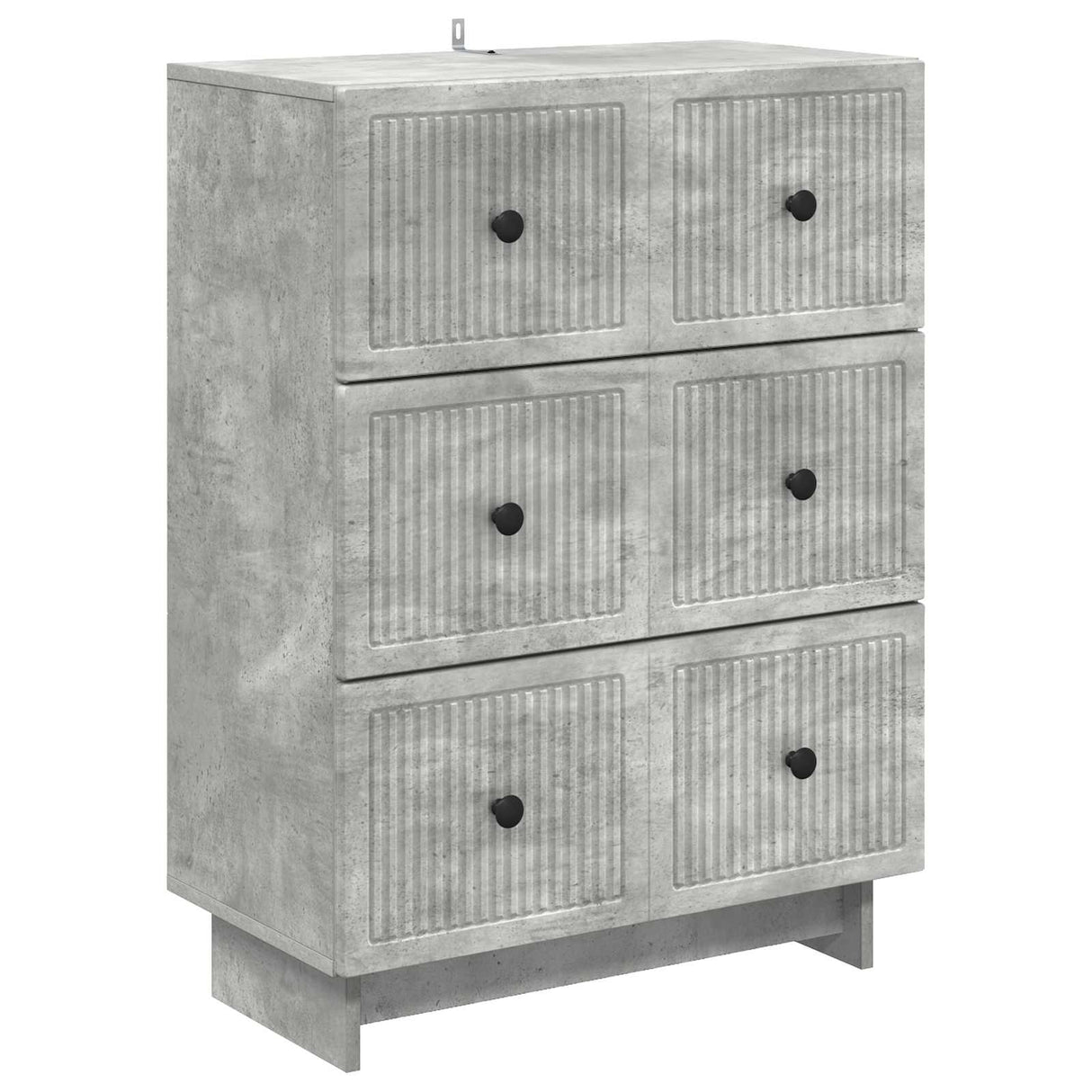 vidaXL Ladekast Wit 66 x 34,5 x 90 cm Bewerkt hout