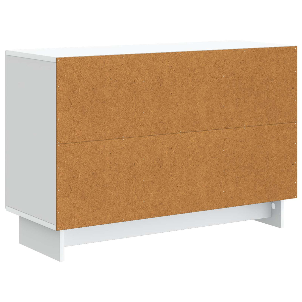 vidaXL Sideboard with Drawer White 89 x 34.5 x 60 cm Engineered Wood