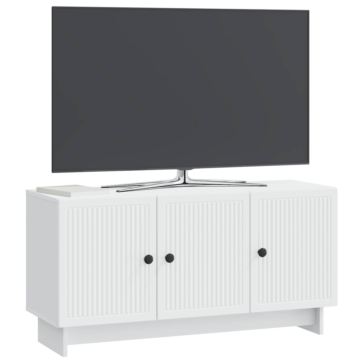 vidaXL TV Kast Wit 99 x 34,5 x 50 cm Bewerkt hout