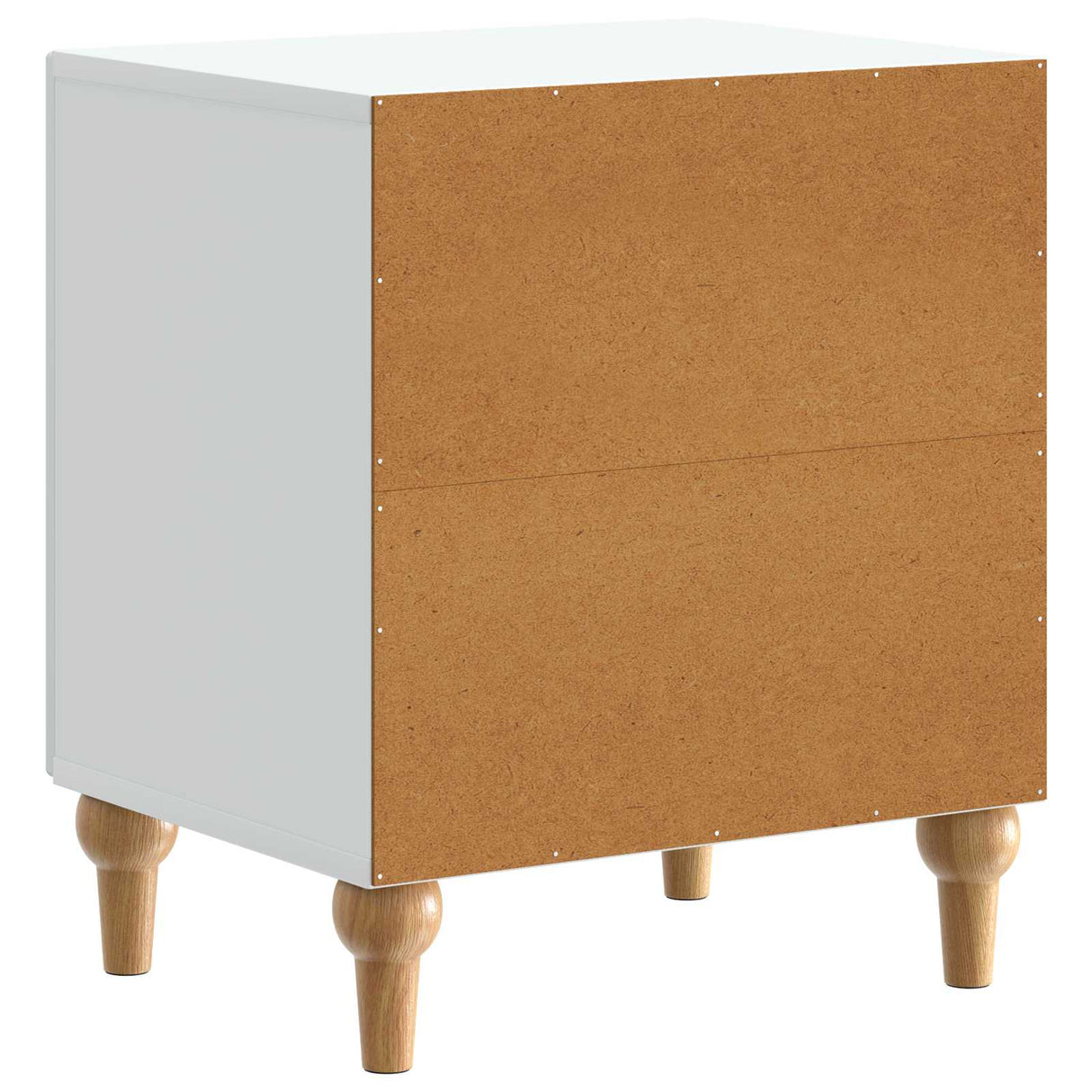 vidaXL Nightstand White 43 x 34.5 x 50 cm Engineered Wood