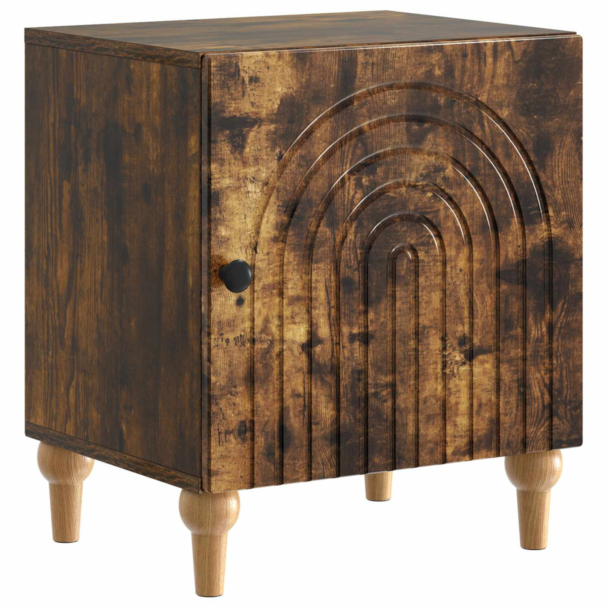 vidaXL Nightstand White 43 x 34.5 x 50 cm Engineered Wood