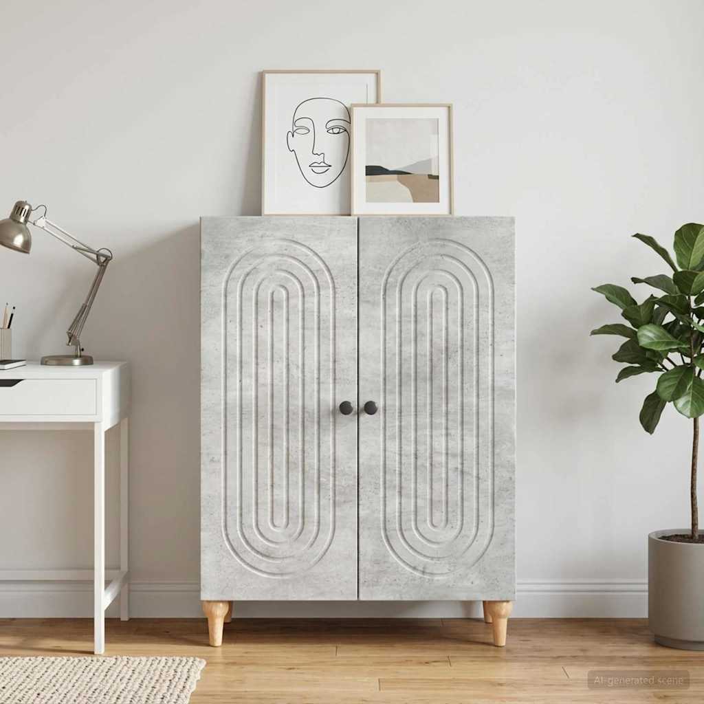 vidaXL Dressoir Wit 66 x 34,5 x 90 cm Bewerkt hout