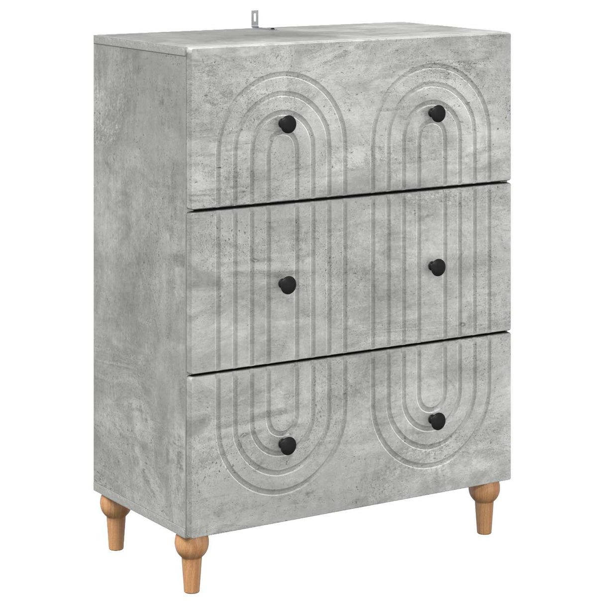 vidaXL Ladekast Wit 66 x 34,5 x 90 cm Bewerkt hout