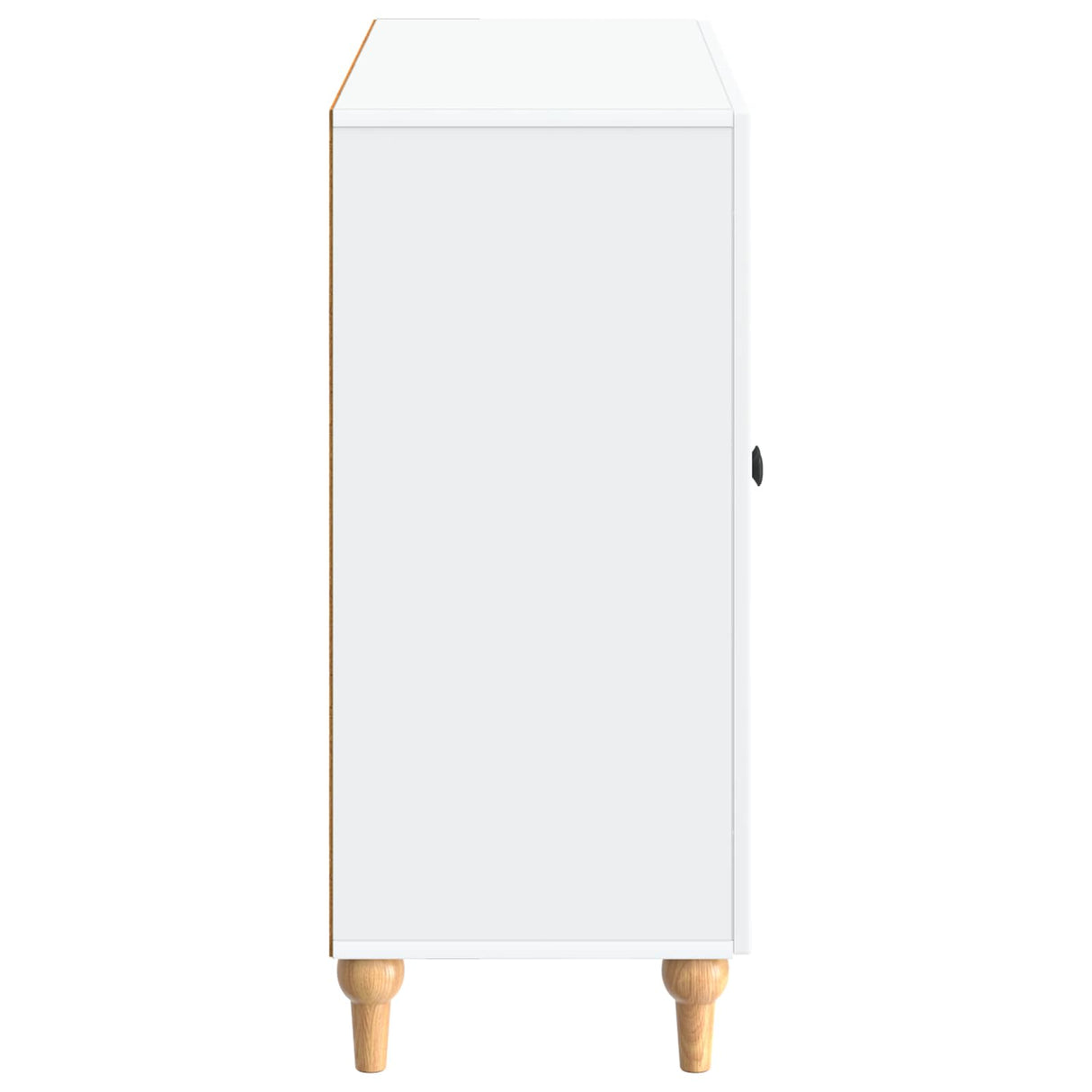 vidaXL Dressoir Wit 89 x 34,5 x 80 cm Bewerkt hout
