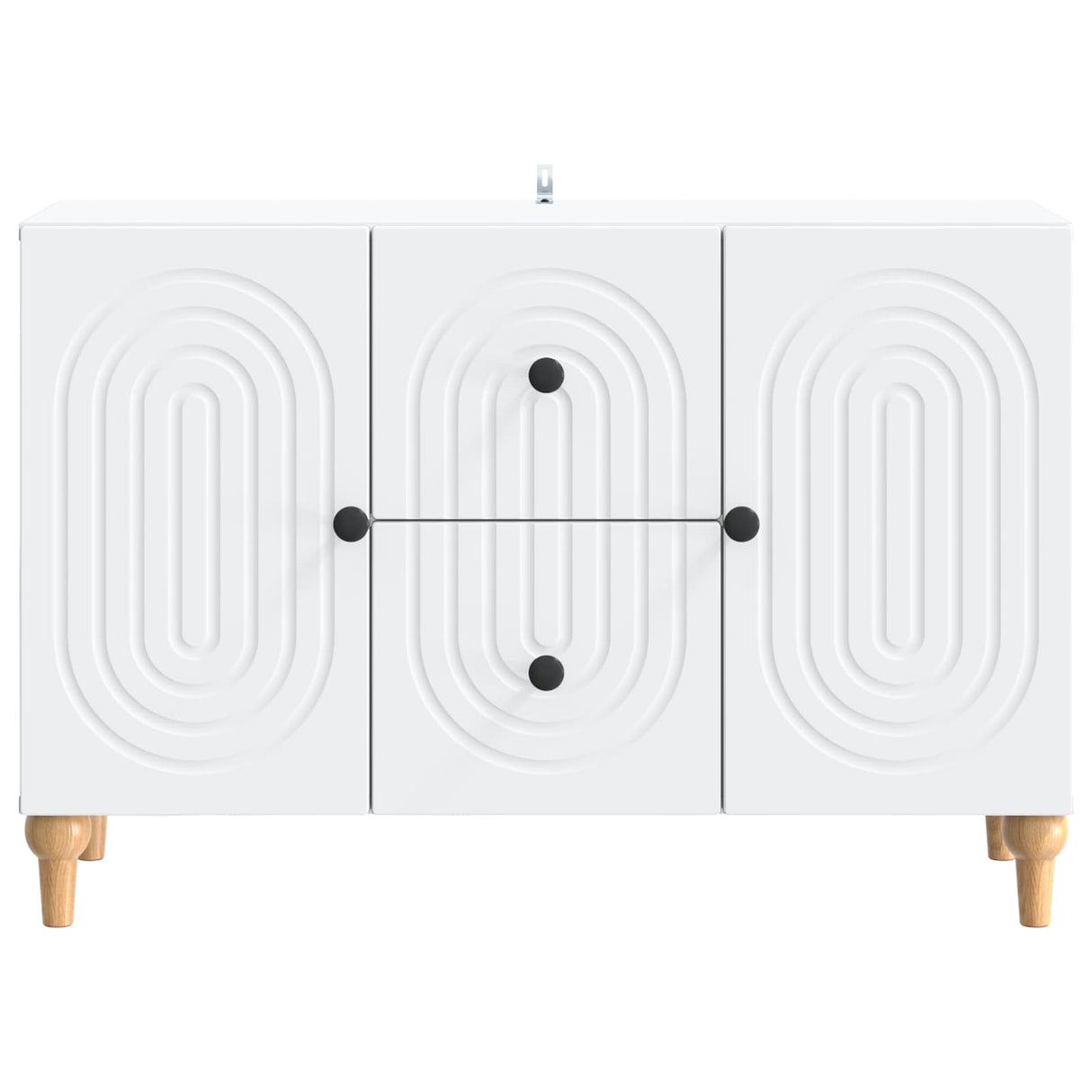 vidaXL TV Kast met lade Wit 89 x 34,5 x 60 cm Bewerkt hout
