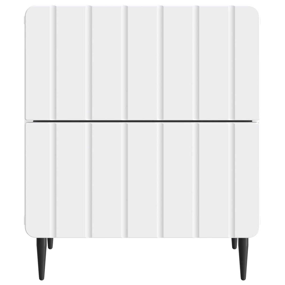 vidaXL Nachtkastje met lade Wit 43 x 34,5 x 49,5 cm Bewerkt hout