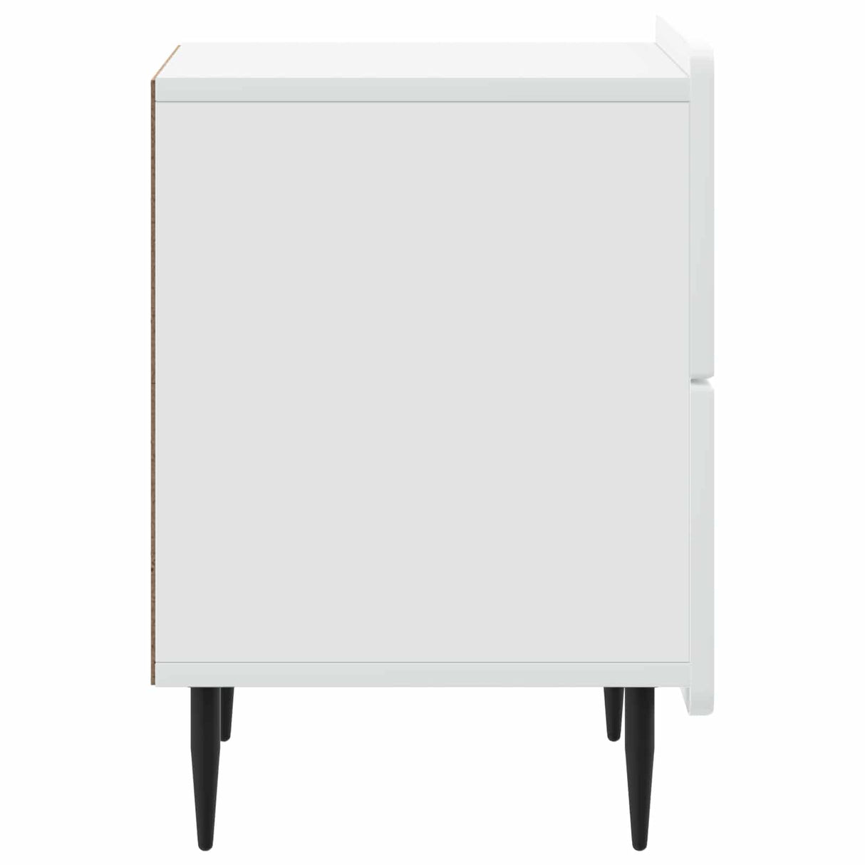 vidaXL Nachtkastje met lade Wit 43 x 34,5 x 49,5 cm Bewerkt hout