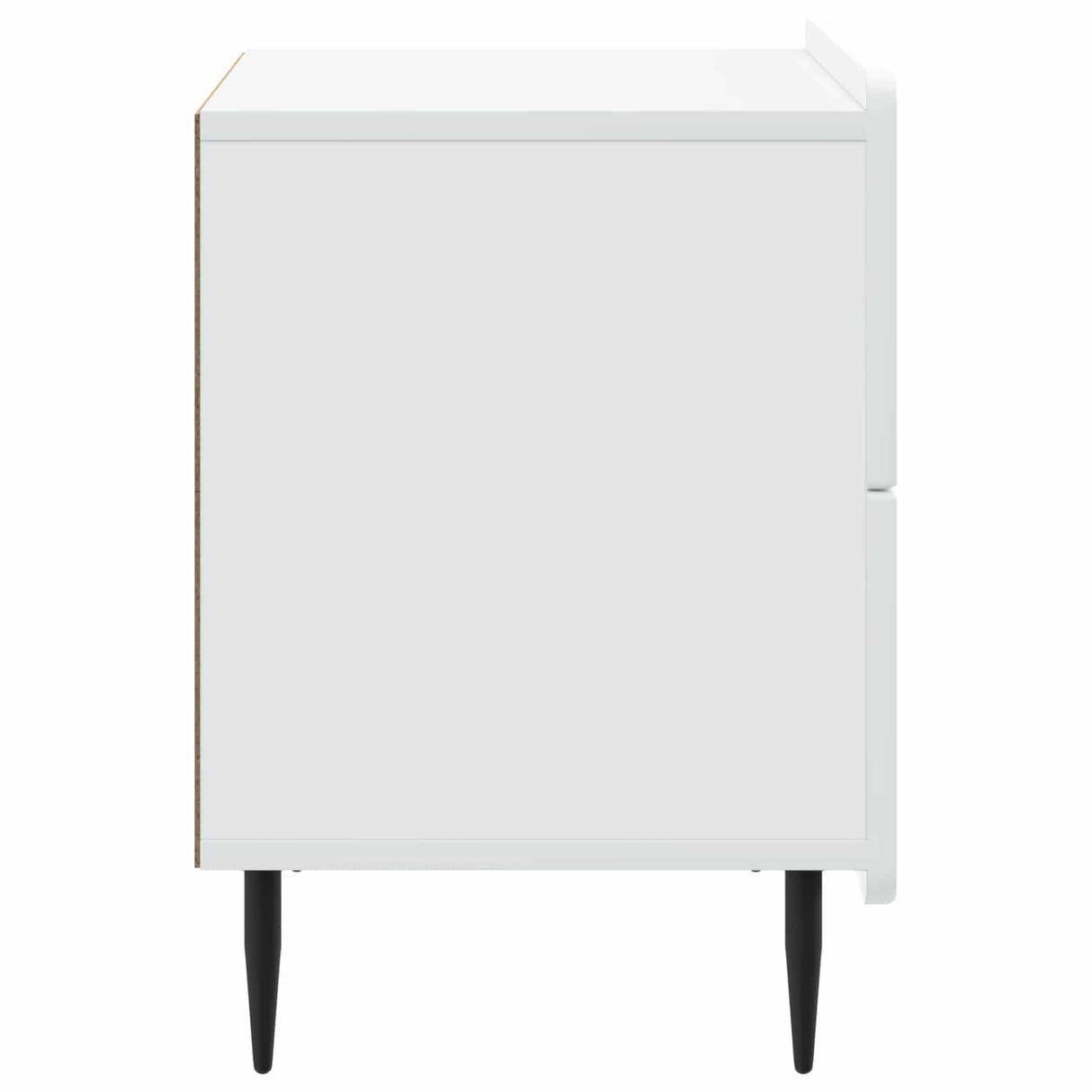 vidaXL Nachtkastje met lade Wit 62 x 34,5 x 49,5 cm Bewerkt hout