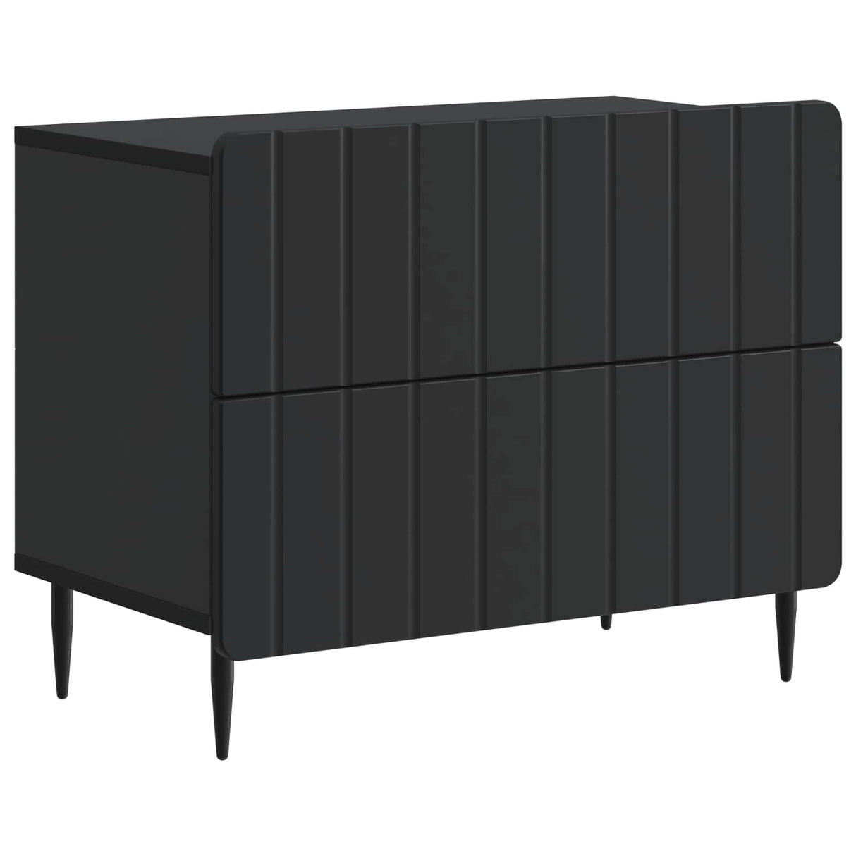 vidaXL Nachtkastje met lade Wit 62 x 34,5 x 49,5 cm Bewerkt hout