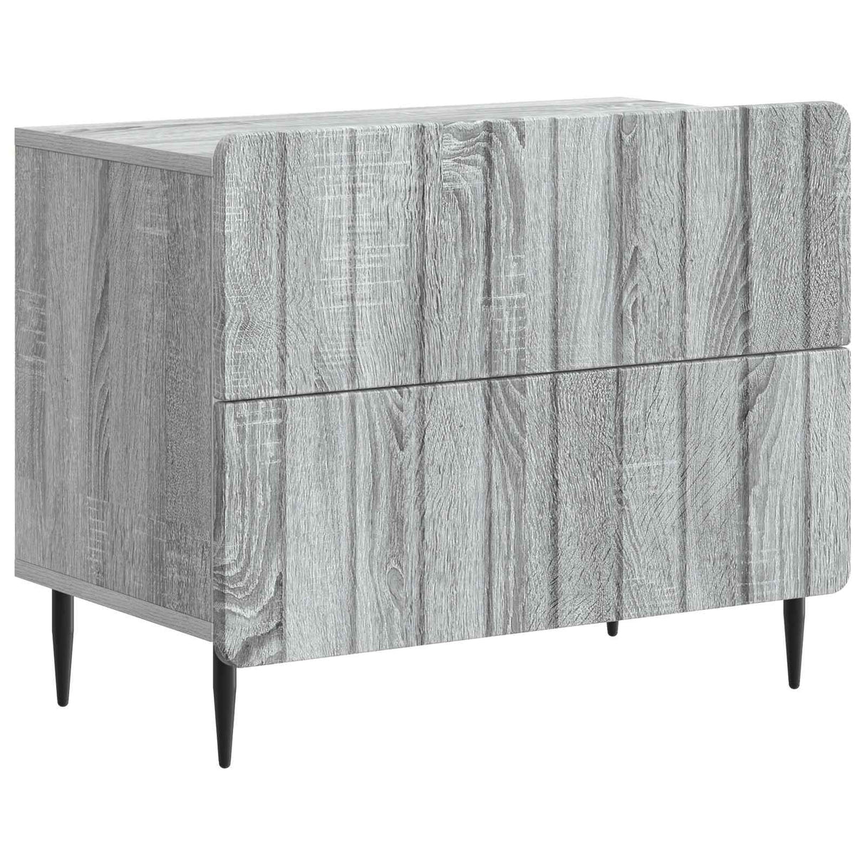 vidaXL Nachtkastje met lade Wit 62 x 34,5 x 49,5 cm Bewerkt hout